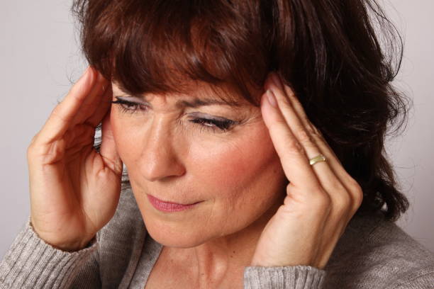 istock Beautiful woman with pain 1080764818
