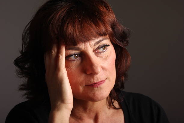 istock Beautiful woman with pain 1080765128