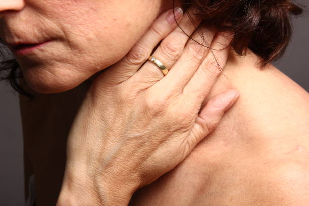 istock Beautiful woman with pain 1080765192