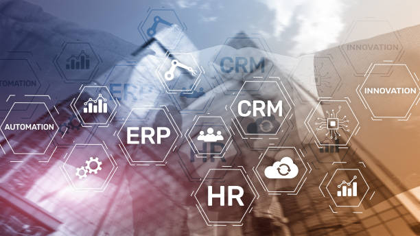 istock ERP, Business innovation concept on blurred background. 1080777954