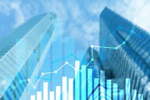 istock Financial growth graph. Sales increase, marketing strategy concept. 1080778760