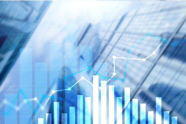 istock Financial growth graph. Sales increase, marketing strategy concept. 1080781758
