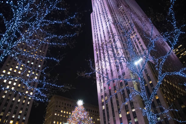 istock color lights christmas 1080783198