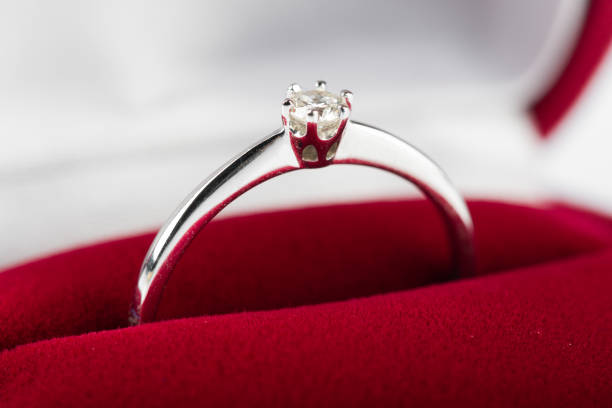 istock elegant diamond ring in the box 1080791372