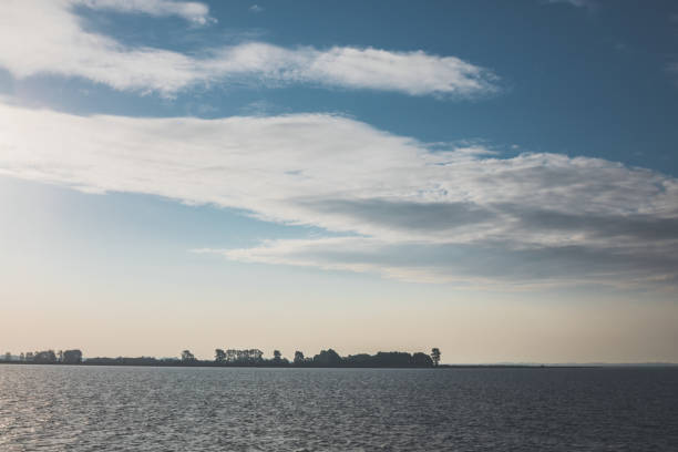 istock View of Hiddensee from the Schaproder Bodden / Germany 1080798812