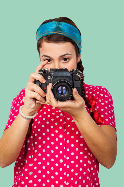 istock Photographer Vintage Girl 1080800632