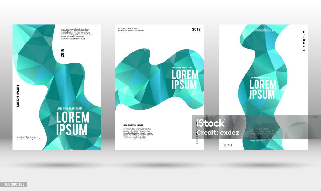 Cover Modrn Modern Cover Design Stock Illustration - Download Image Now - Book ...
