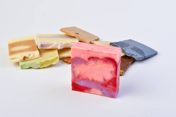 istock Colorful soap. Hand made soaps. Organic soaps. 1080810900