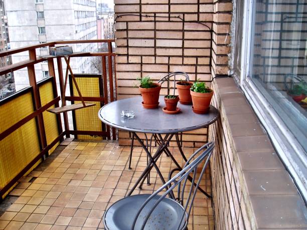 istock Apartment balcony Moscow Russia 1080833714