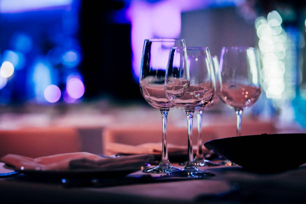istock Preparation for Christmas  dinner and new eve dinner. Luxury design for a new year celebration. 1080846472