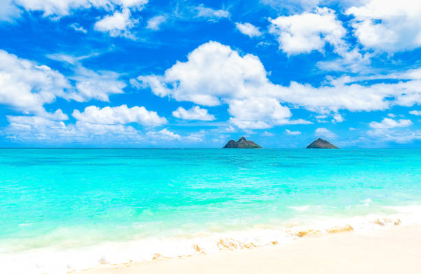 istock Lanikai Beach  in Kailua, Oahu, Hawaii 1080847466