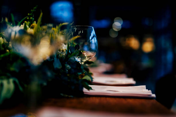 istock Preparation for Christmas  dinner and new eve dinner. Luxury design for a new year celebration. 1080848698
