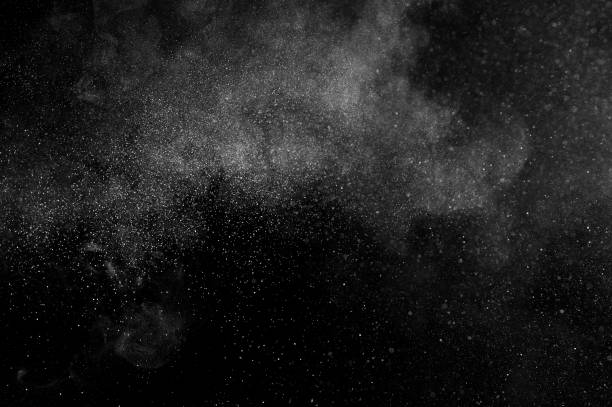 abstract white powder explosion. - speed snow textured textured effect imagens e fotografias de stock
