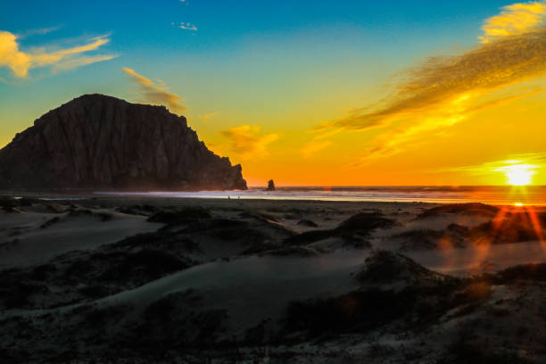 istock Sunset at Morro Bay California 1080869074