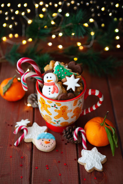 istock Festive mug with cookies 1080872138