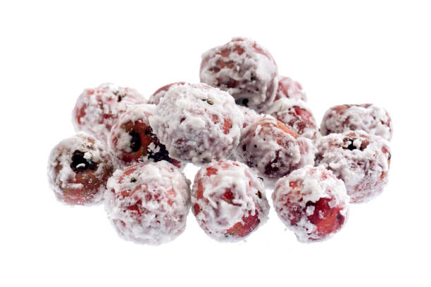 istock sugar Crataegus snowballs isolated on white background 1080884170