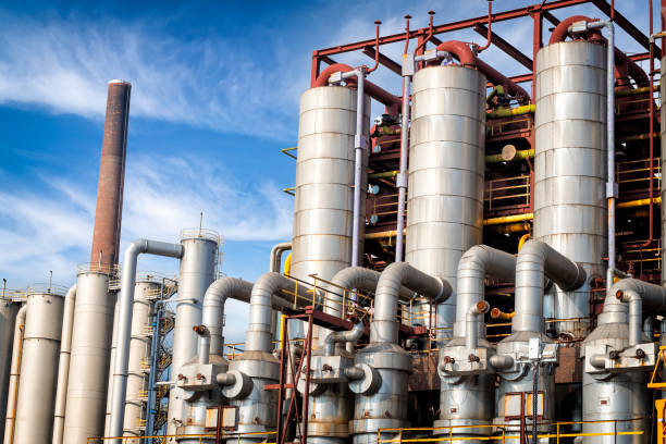 istock Industrial storage tanks in the coking plant 1080887552