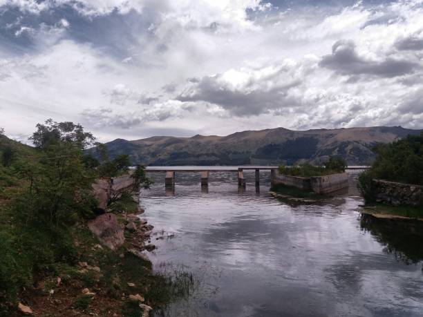 istock river near lagoon with distant mountains 1080905604