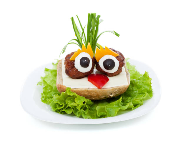 istock Meatball eyed onion haired creative sandwich 1080908672