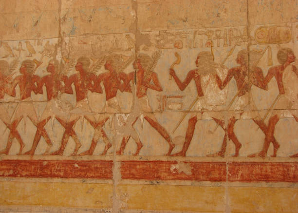 istock Warrior Mural, Temple of Hatshepsut 1080926910