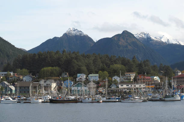 sitka, alaska - sitka imagens e fotografias de stock