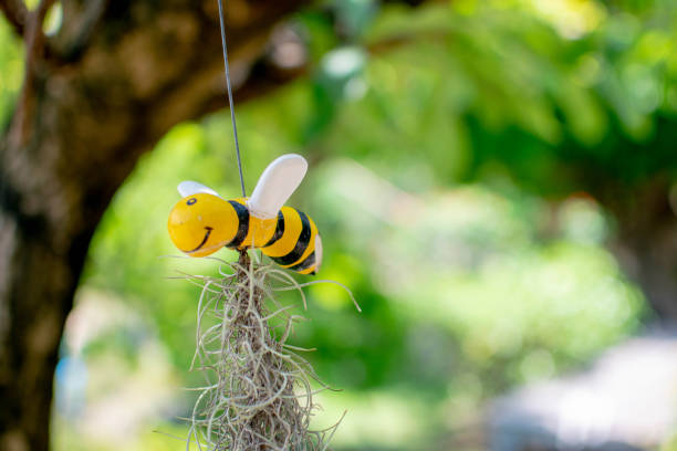 istock Statue of bee for garden decoration 1080961540