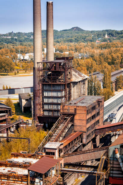 istock Industrial architecture in Ostrava,Czech Republic 1080969258