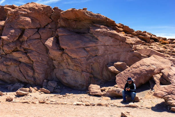 istock Tourist enjoying the Chilean landscape. 1081020906