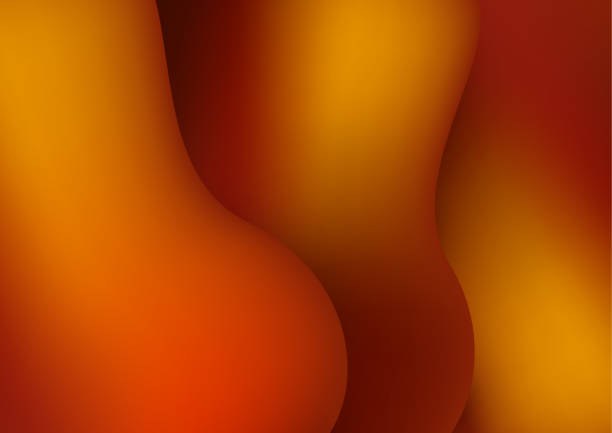 istock Bright composition of various abstract curved shapes with shadow. For advertising banner, cover, brochure, web graphics, background, poster or other design. Vector illustration 1081030402