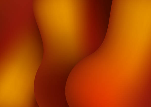 istock Bright composition of various abstract curved shapes with shadow. For advertising banner, cover, brochure, web graphics, background, poster or other design. Vector illustration 1081030572