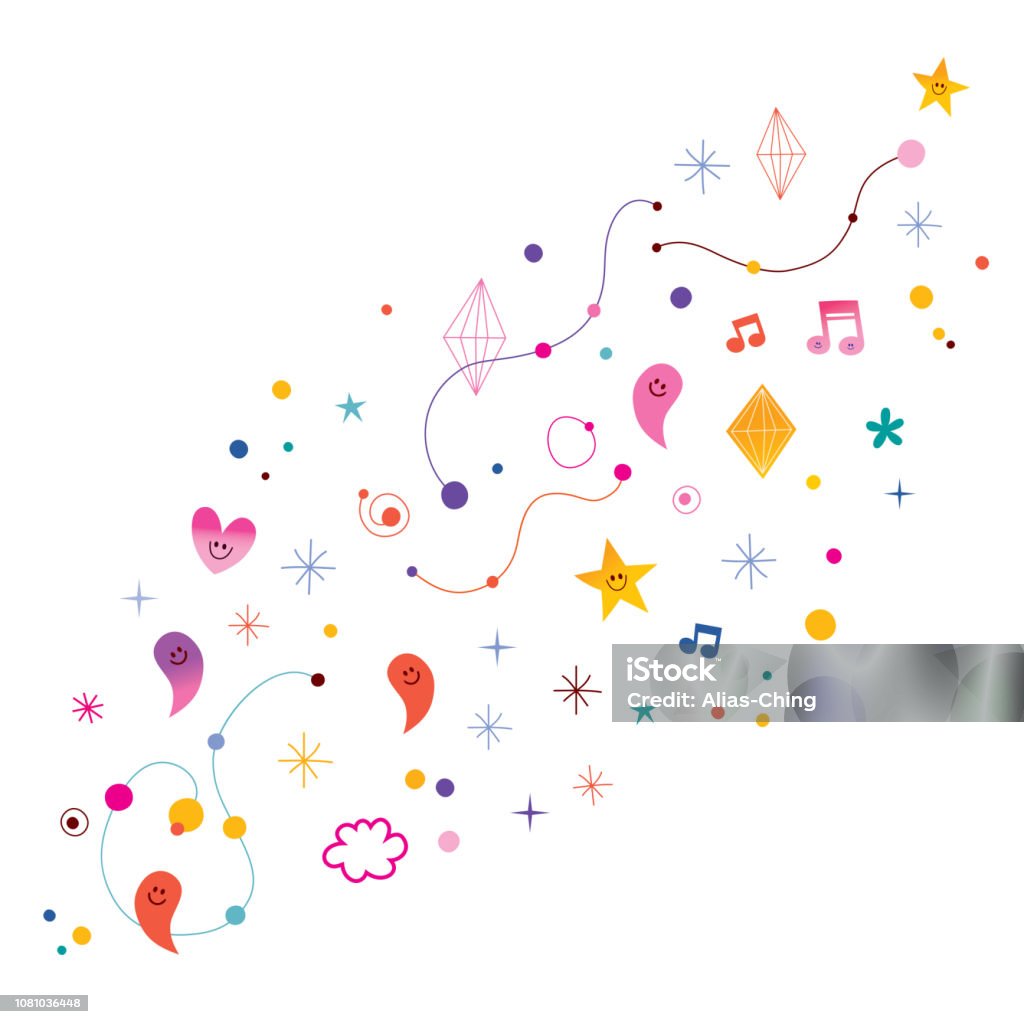 Fun Design Vector Fun Design Elements Stock Illustration - Download Image Now - Abstract ...
