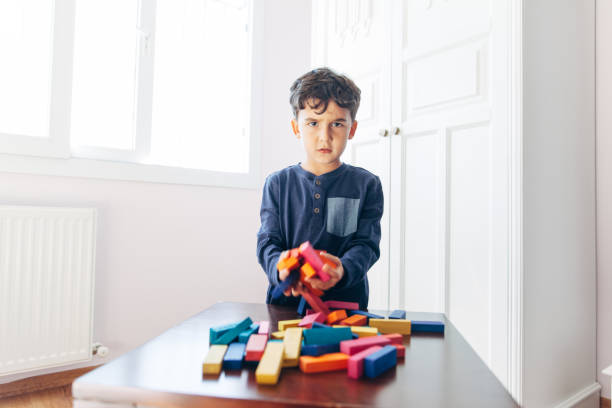 istock Serious boy not play game 1081046960