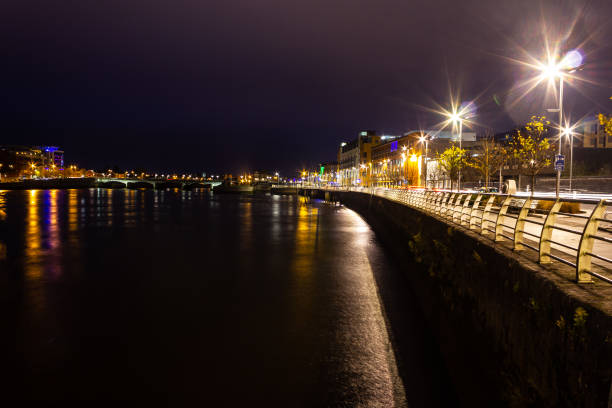 istock City lights at Shannon river 1081070766