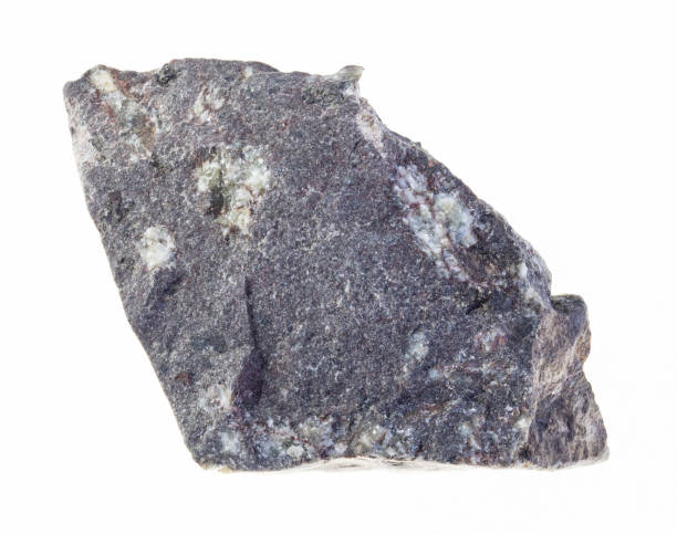 istock raw porphyritic basalt stone on white 1081082366