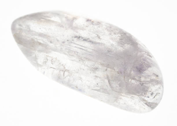 istock tumbled natrolite crystal on white 1081085124
