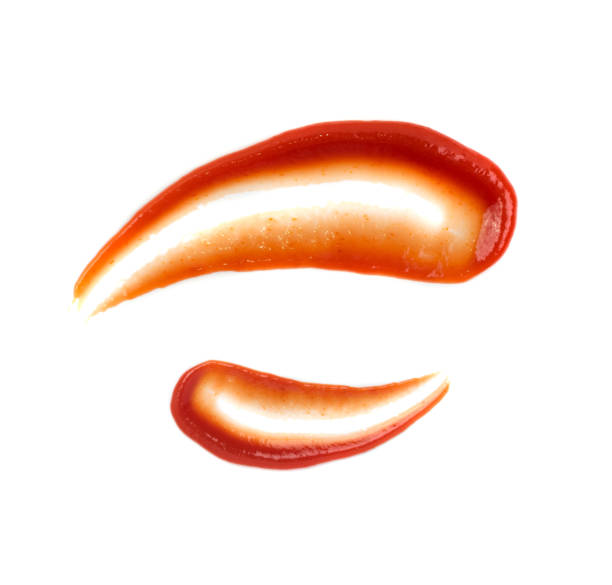 istock Set of ketchup splash or tomato sauce blobs isolated 1081103600