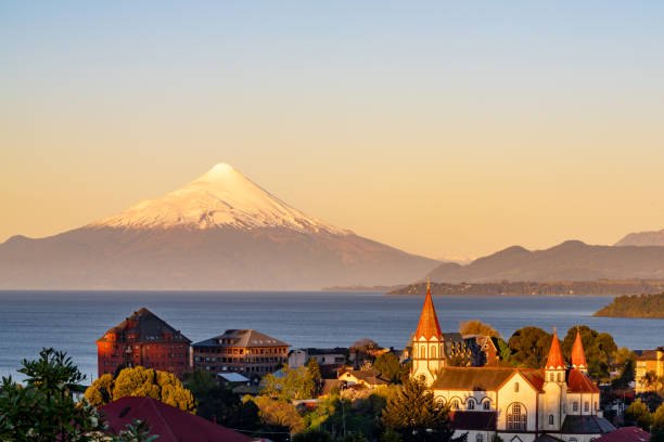 istock Puerto Varas at Dusk 1081108582