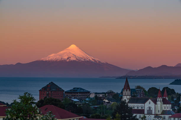 istock Puerto Varas at Dusk 1081108832