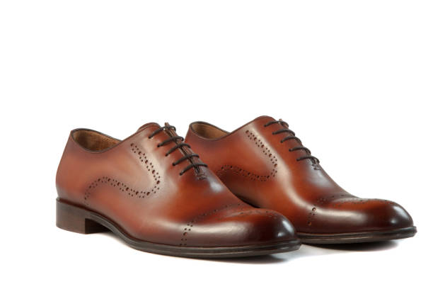 istock pair of handmade men's shoes 1081119378