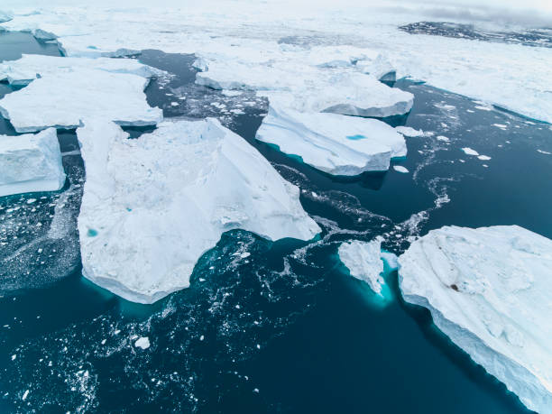 istock Icebergs on Arctic Ocean in Greenland 1081149668
