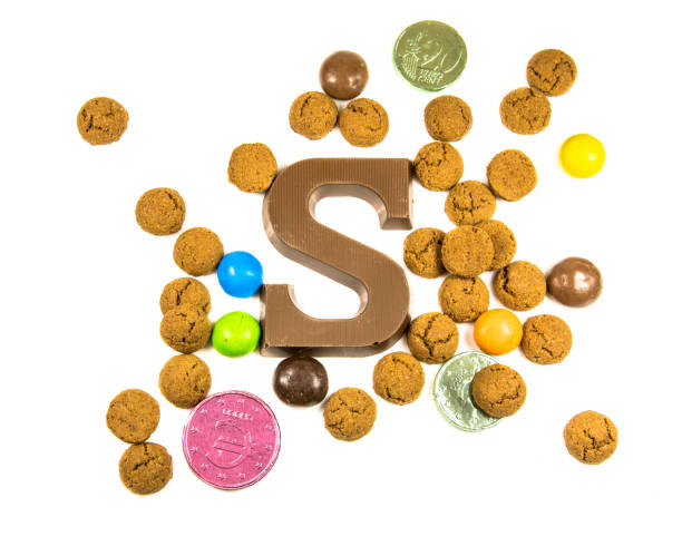 istock Bunch of Pepernoten strooigoed top view 1081151970