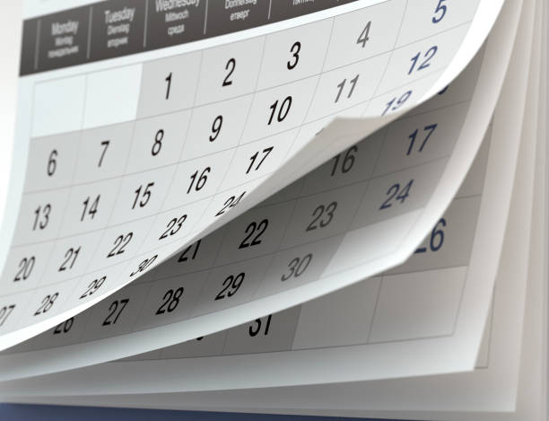 istock The passage of time, calendar 1081164668
