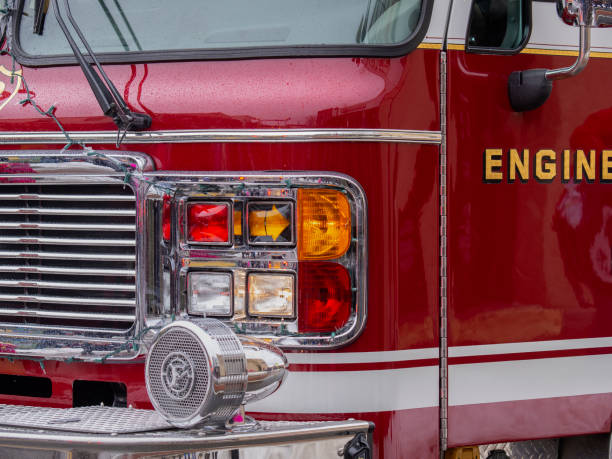 istock Front of fire truck 1081166020