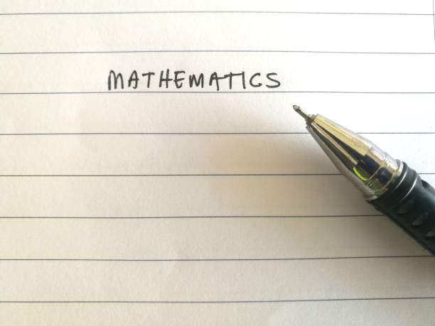 istock The word 'mathematics' on blank paper 1081172014