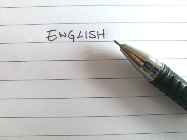 istock The word 'english' on white paper 1081172256