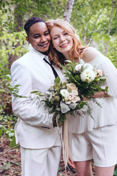 Wedding day , LGBTQ couple