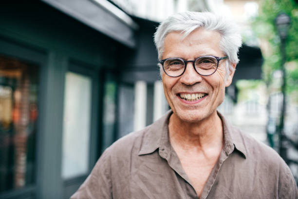 istock Senior men close up portrait 1081176124