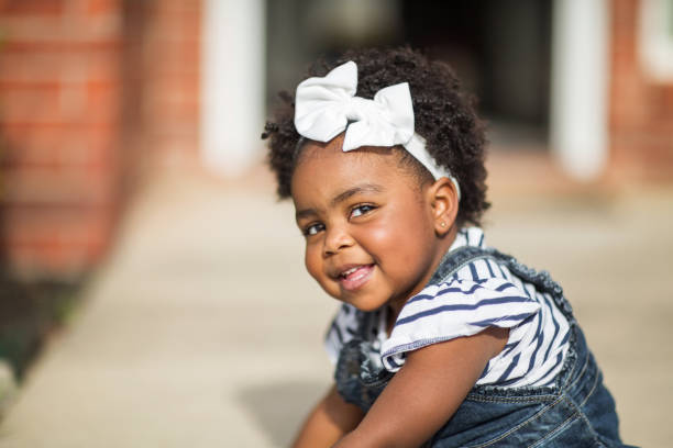 istock African American mother and her daughter. 1081186508