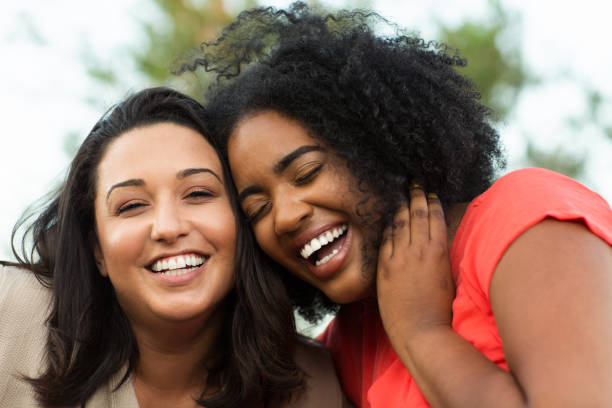 istock Multi-ethnic group of friends laughing. 1081187038