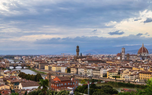 istock Panorama of Florence 1081188410
